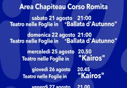 Area Chapiteau corso Romita